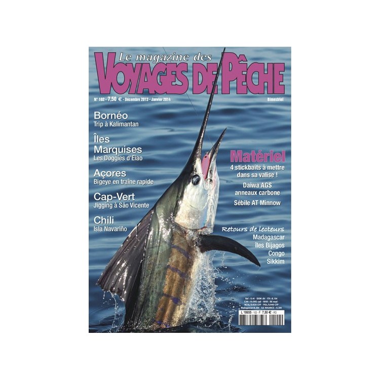 Magazine Voyages de Pêche 102