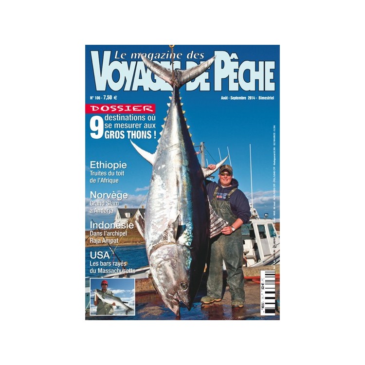 Magazine Voyages de Pêche 106